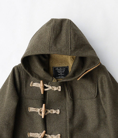 ANACHRONORM Clothing Melton Duffel Coat [OLIVE] - Fresh Service