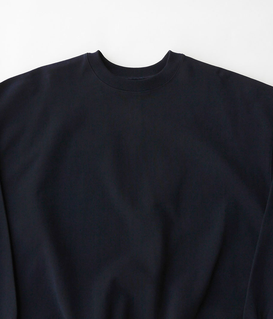 FreshService LIGHT OZ CREW NECK SWEAT [NAVY] - Fresh Service