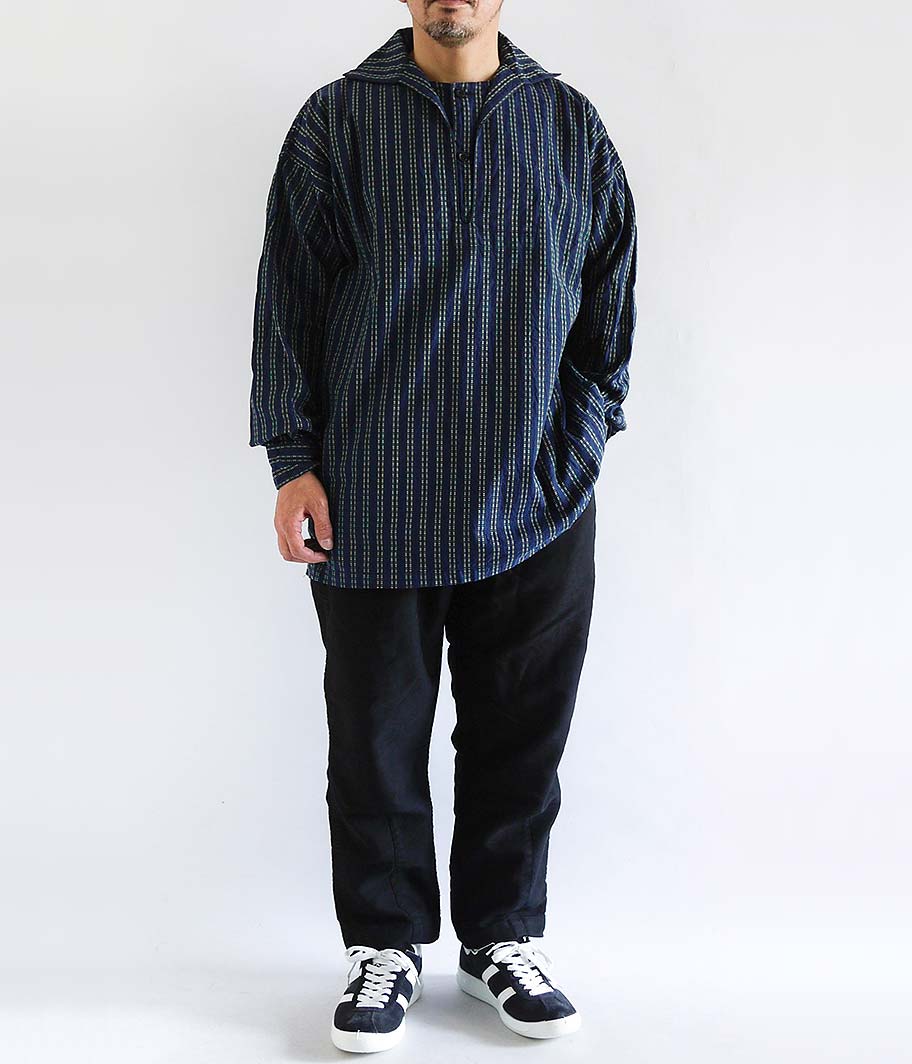 OUTIL CHEMISIER JOINVILLE [INDIGO STRIPE] - Fresh Service