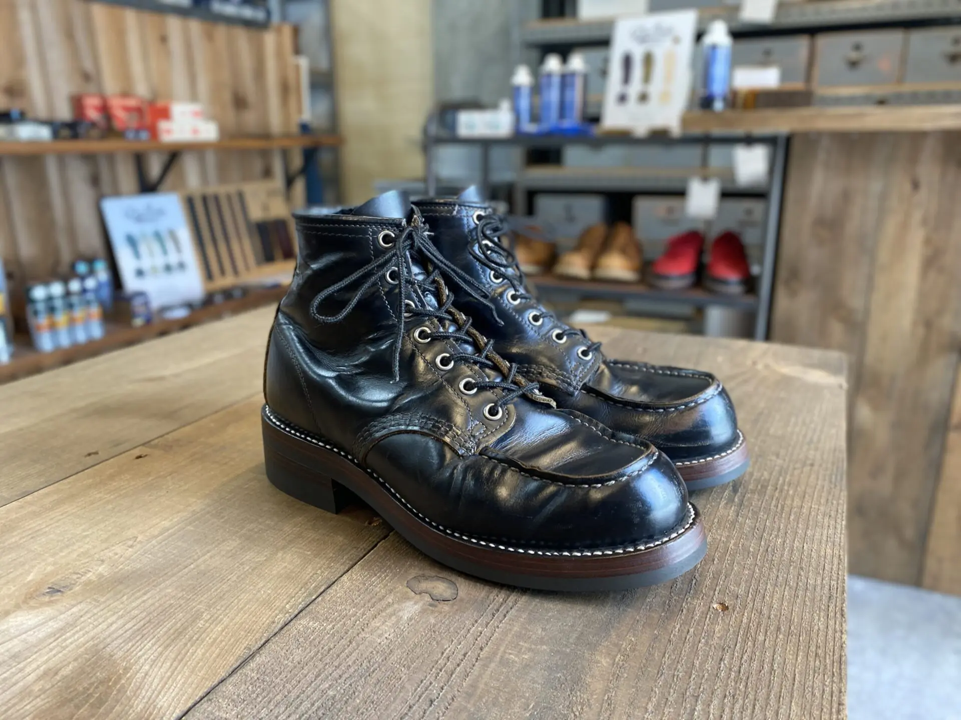 レッドウイング・アイリッシュセッターをダブルミッドソールカスタム