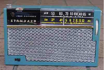 スタンダード STANDARD 初期のトランジスターラジオ