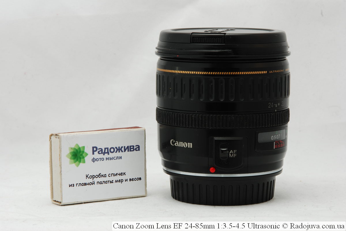 Lente Zoom Canon EF 24-85 mm 1: 3.5-4.5 Ultrasonic USM review | Feliz