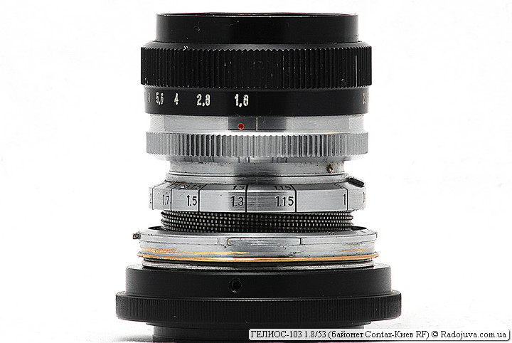 HELIOS-103 1.8 / 53 review with Contax-Kiev RF mount | Happy