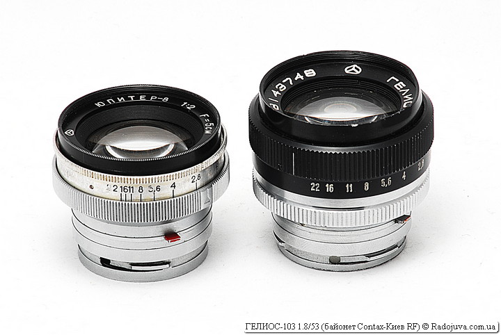 HELIOS-103 1.8 / 53 review with Contax-Kiev RF mount | Happy