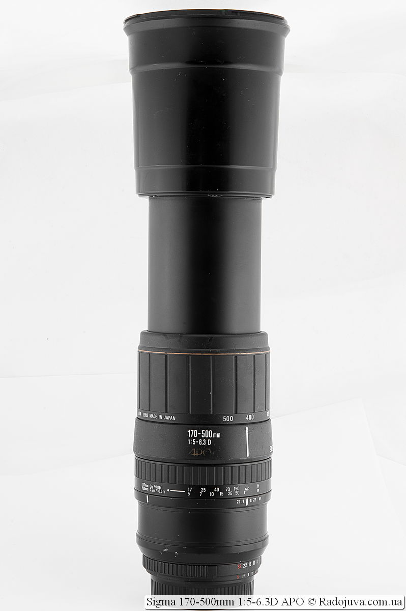 Review Sigma 170-500mm F / 5-6.3 D APO | Happy