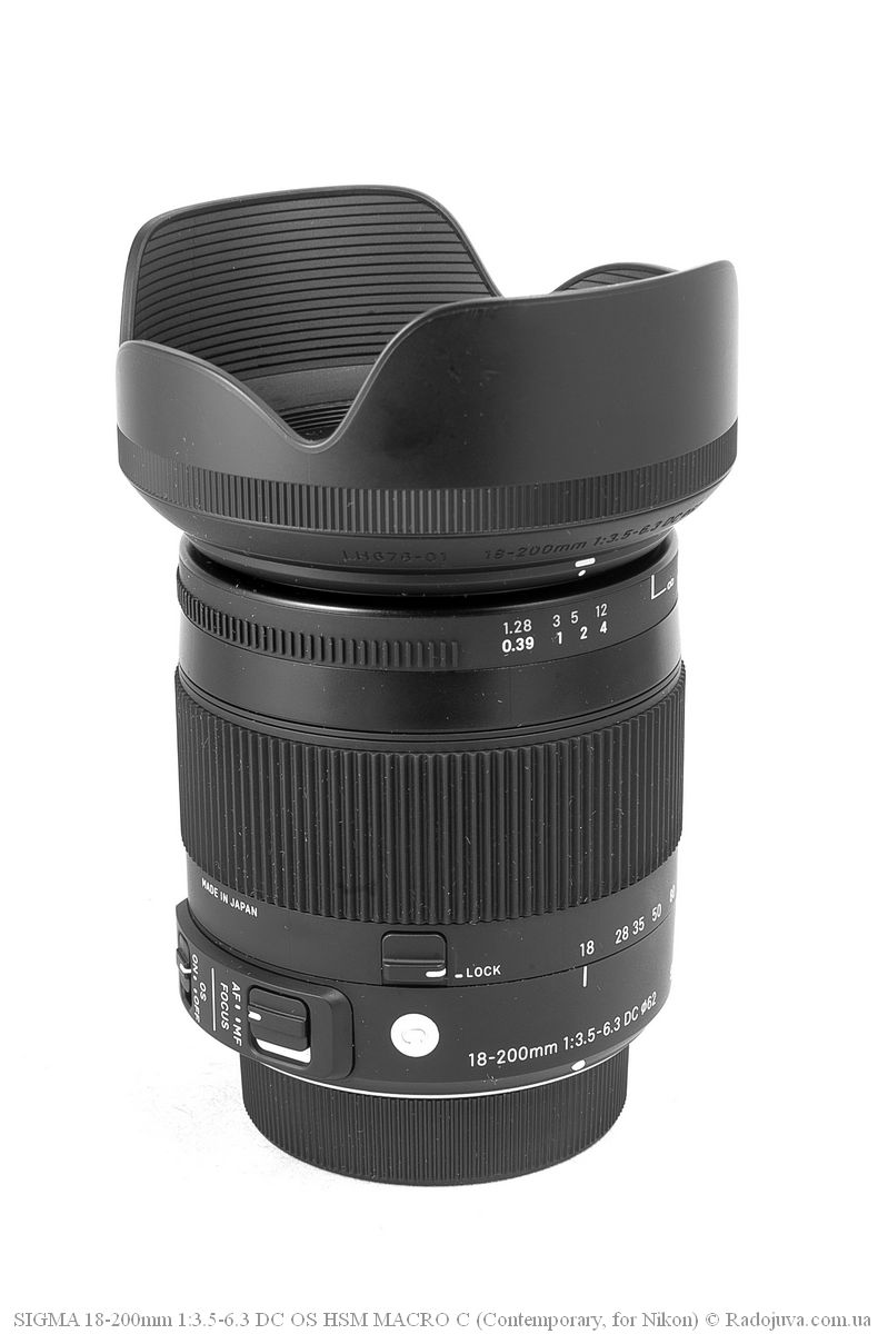 Overview of SIGMA C 18-200mm F / 3.5-6.3 DC HSM | Happy