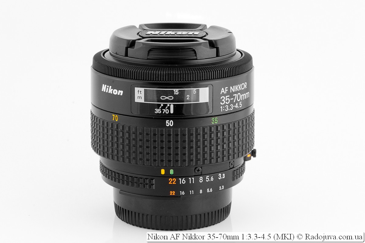 Review of Nikon AF Nikkor 35-70 mm 1: 3.3-4.5 (MKI). Lens test | Happy