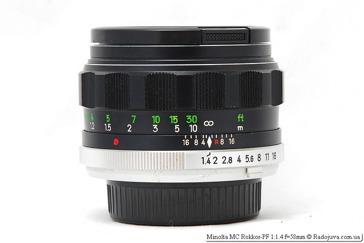 Minolta MC Rokkor-PF 58mm f1.4 review | Happy