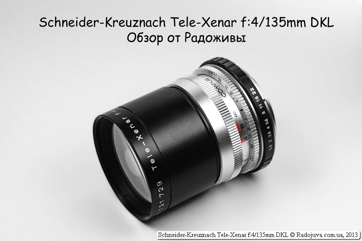 Review Schneider-Kreuznach Tele-Xenar f: 4 / 135mm DKL | Happy