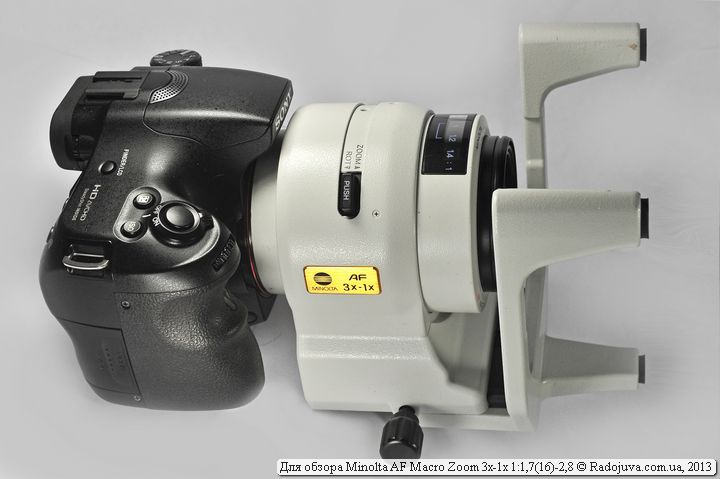 Review Minolta AF Macro Zoom 3x-1x 1: 1,7 (16) -2,8 | Happy