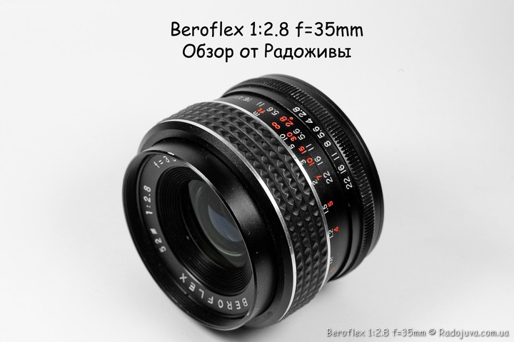 Review Beroflex 1: 2.8 f = 35mm | Happy