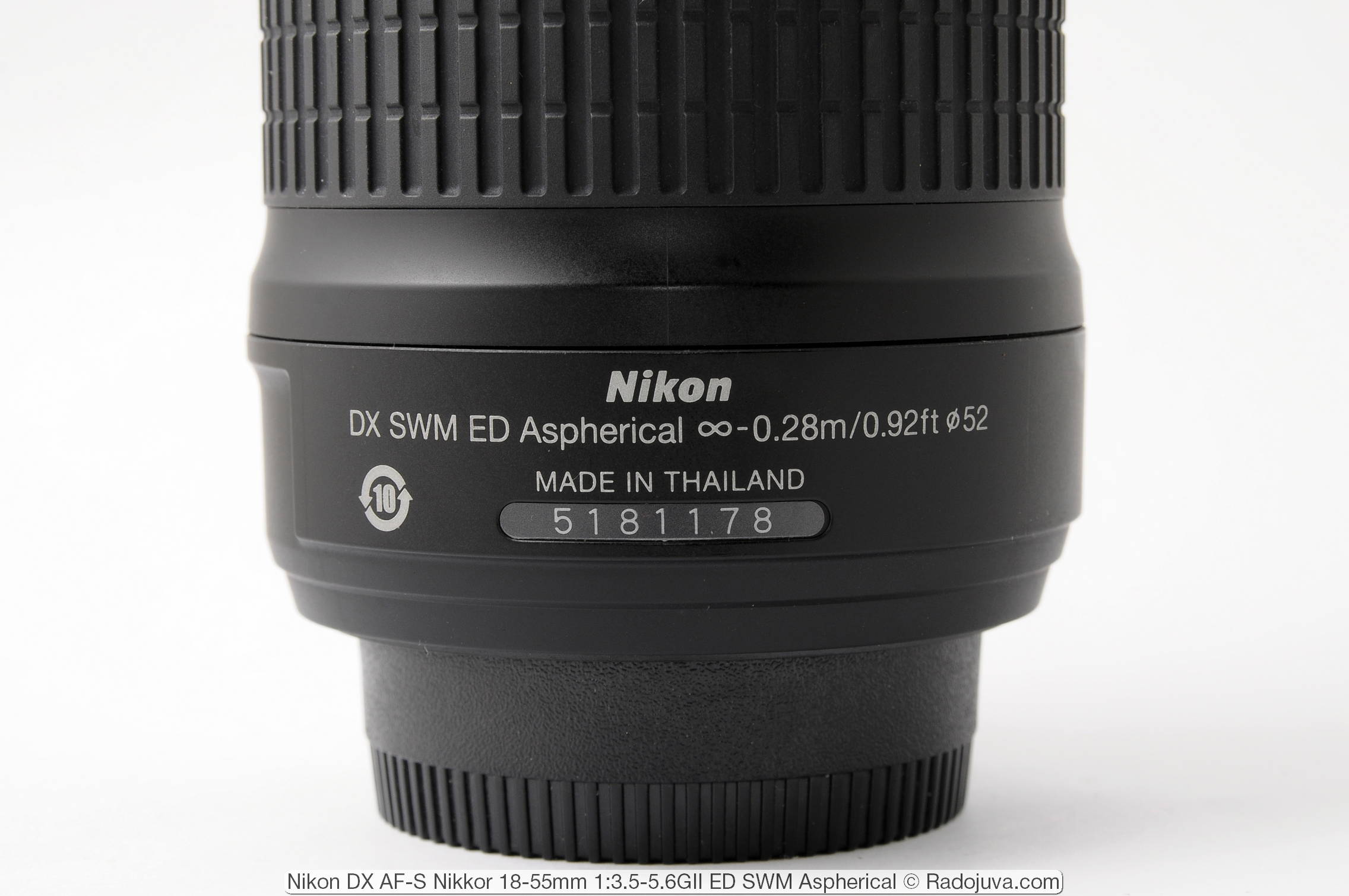 Review of Nikon DX AF-S Nikkor 18-55mm 1: 3.5-5.6GII ED SWM