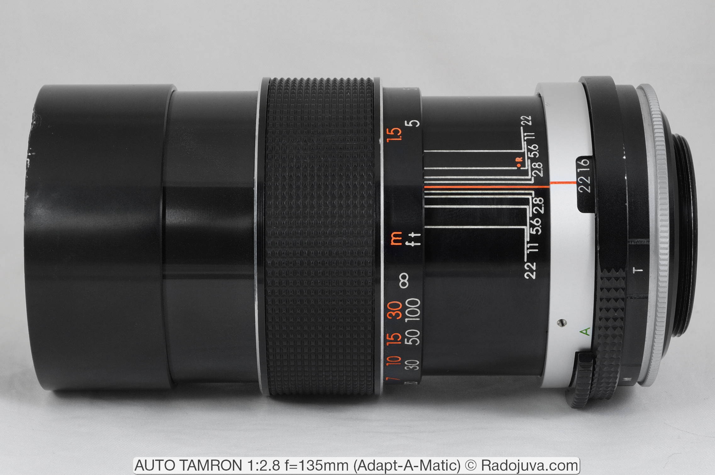Review AUTO TAMRON 1: 2.8 f = 135mm (Adapt-A-Matic) | Happy