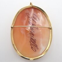 銘ありのカメオのブローチは必ず高くなる？ 静岡県のお客様 - 買取の