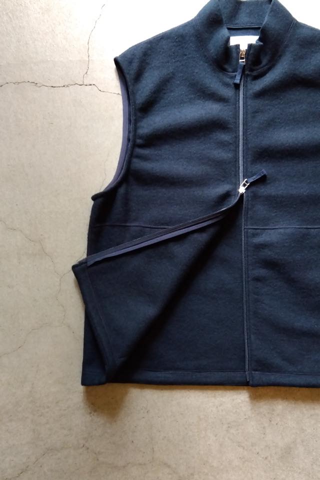 STILL BY HAND(スティルバイハンド) ウールパイルフリースベスト