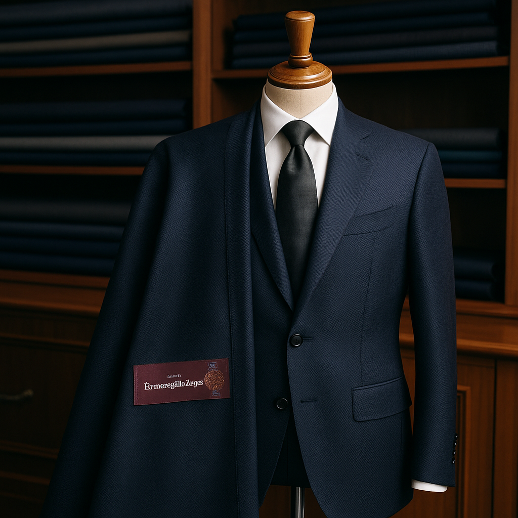 ゼニア生地の特長とそれを生かしたオーダースーツの魅力 - 福岡県大川