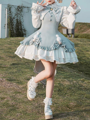 公式】遊園地のメルヘンワンピース-全2色 - ロリータファッション通販