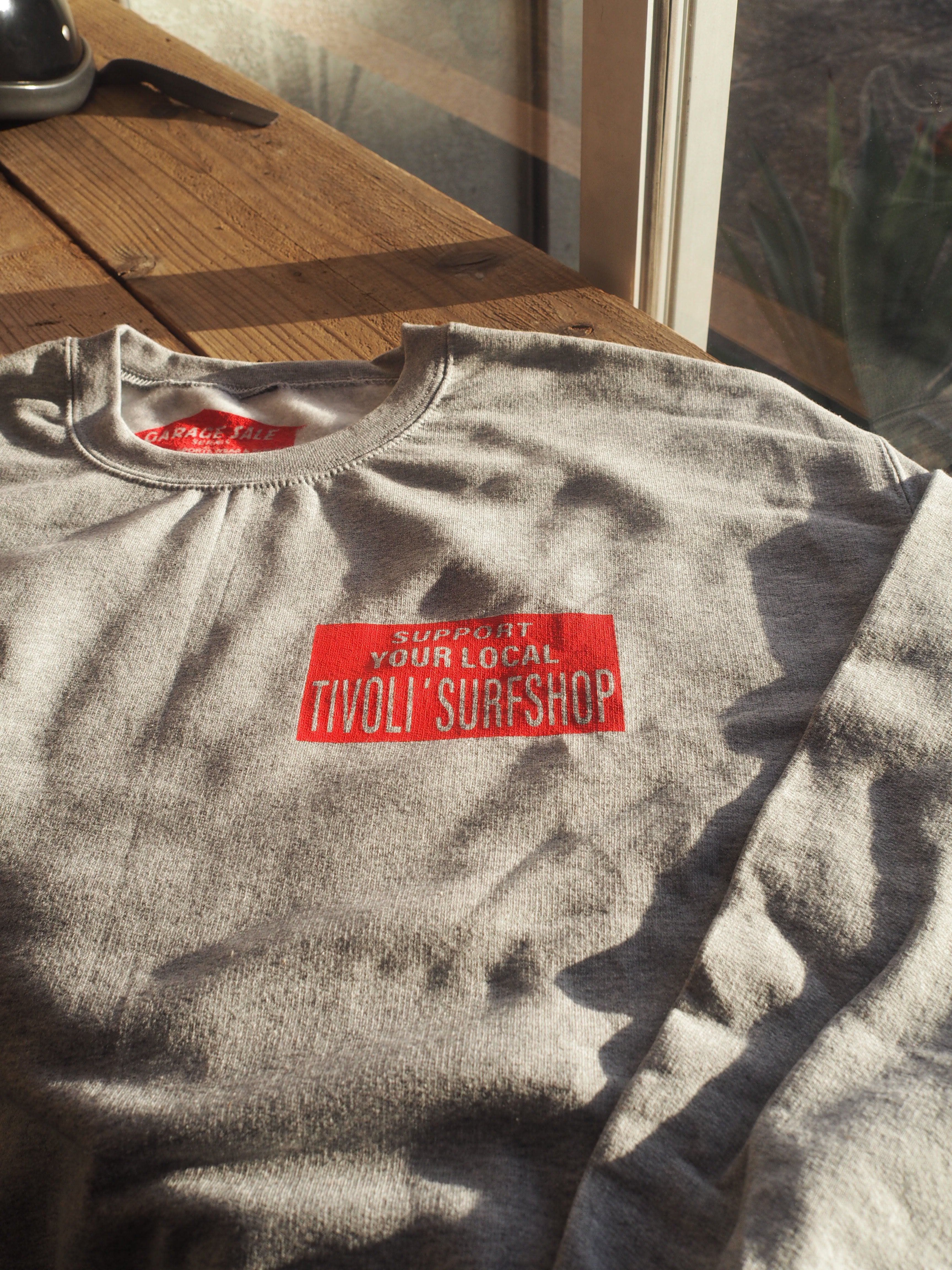 Psicom tivoLi surf shop 2026 GARAGE SALE SERIES Sweatshirt GRAY or