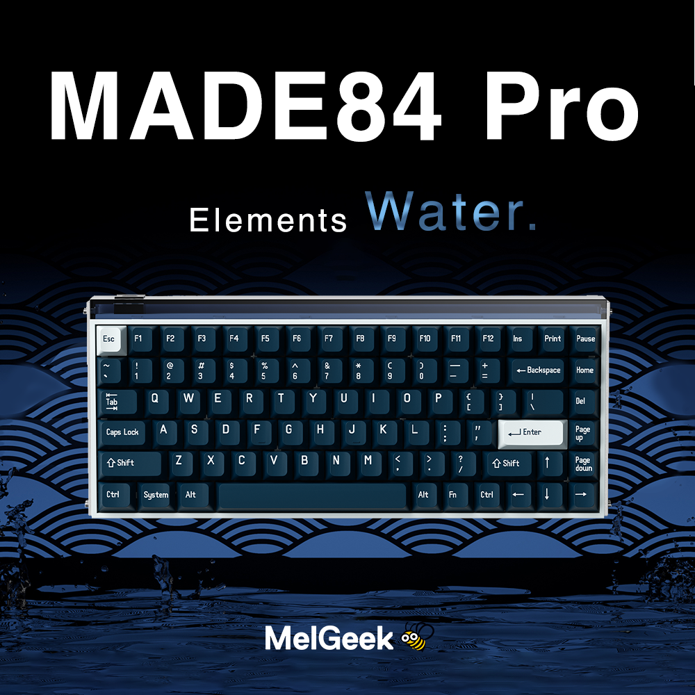 Rabbit0-Shop / MelGeek MADE84 Pro Elemento Water ラピッドトリガー