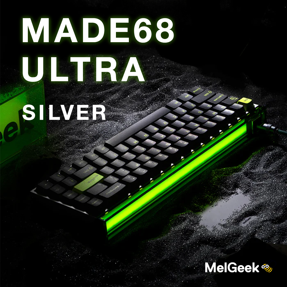 Rabbit0-Shop / MelGeek MADE68 Ultra Anodized Silver