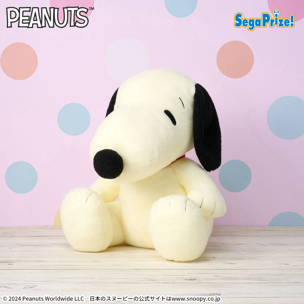 プライズ情報】SNOOPY? スーパーラージぬいぐるみ もこふわ | ニュース
