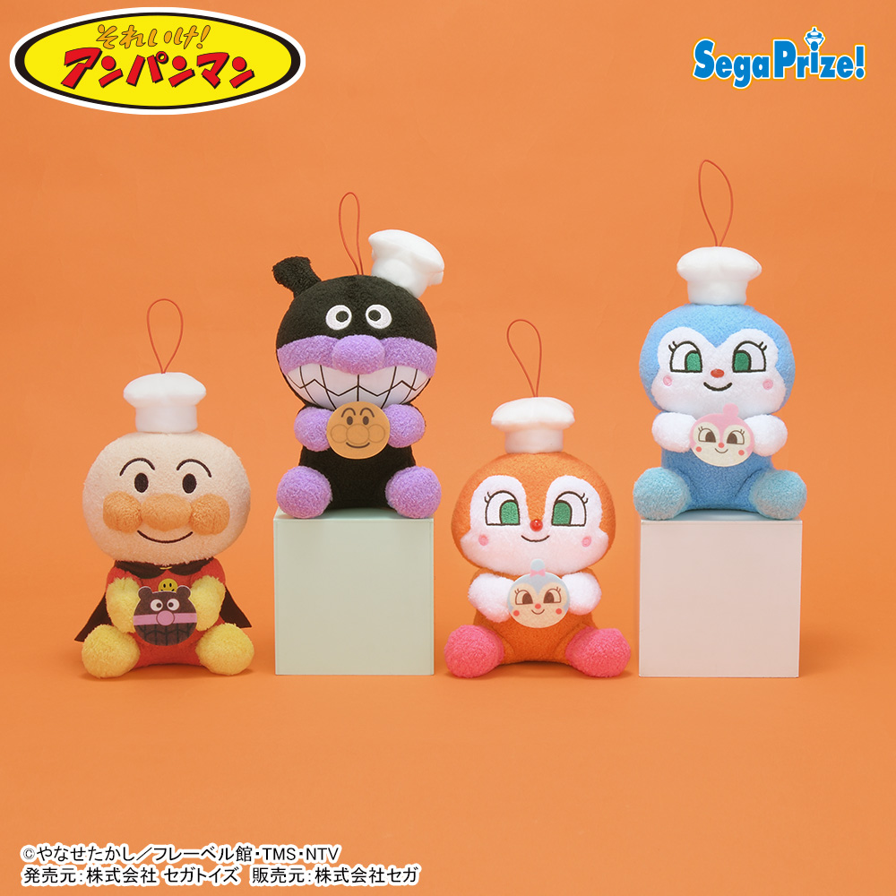 プライズ情報】それいけ！アンパンマン ころふわ パン屋さんぬいぐるみ