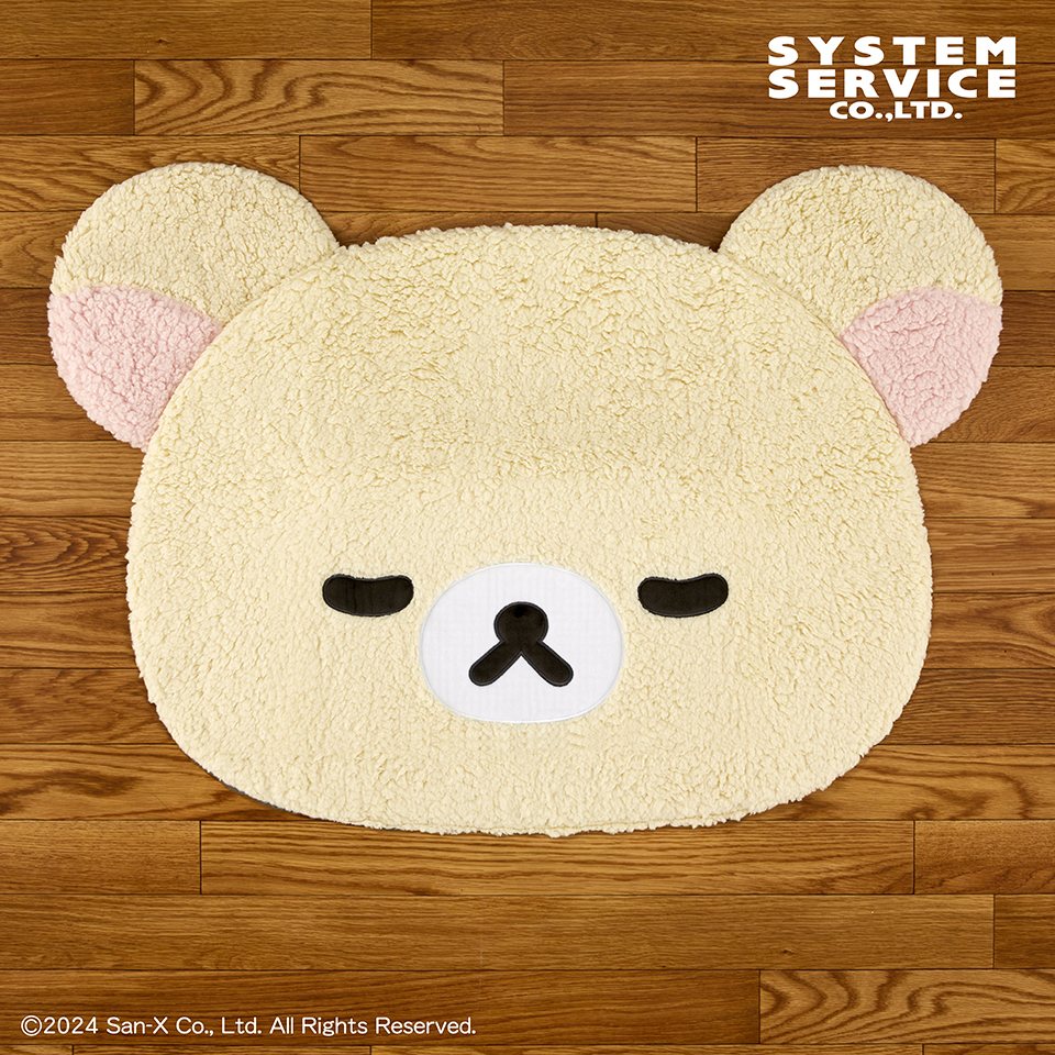 プライズ情報】リラックマ NEW BASIC RILAKKUMA ビッグダイカットラグ