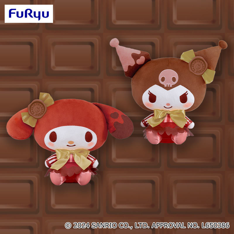 マイメロディ 超超BIGぬいぐるみ ガーリースイートピンク クロミ