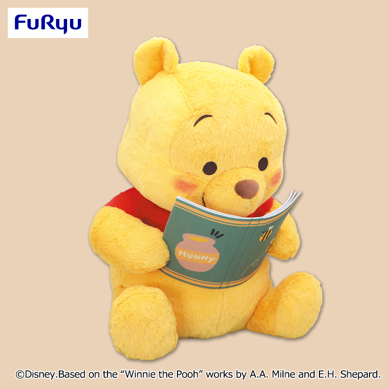 プライズ情報】くまのプーさん BOOKS FukuFuku 超超BIGぬいぐるみ