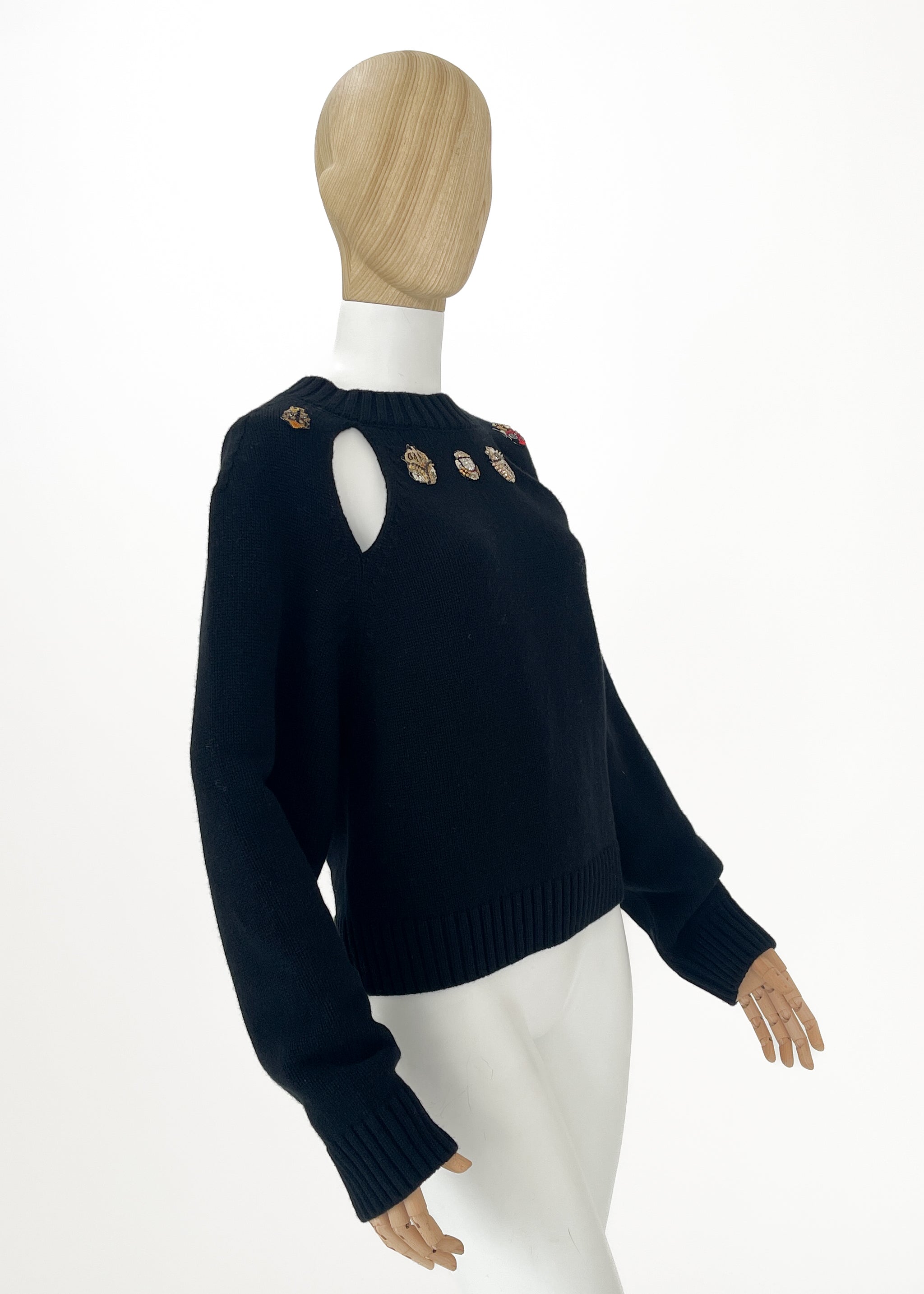 Alexander McQueen Bug Embellished Sweater - Raleigh Vintage