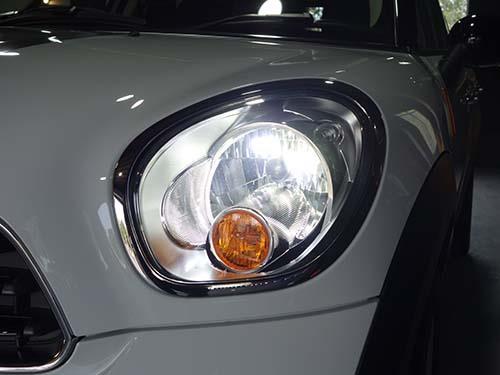 ミニ クロスオーバー(R60) ヘッドライトLED化&ポジションライトLED化と