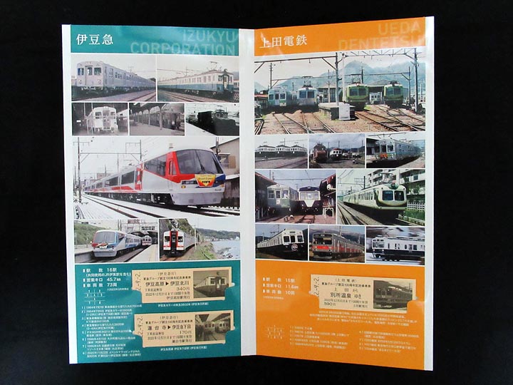 1463.【東急・伊豆急・上田電鉄他】東急グループ創立100周年記念乗車券