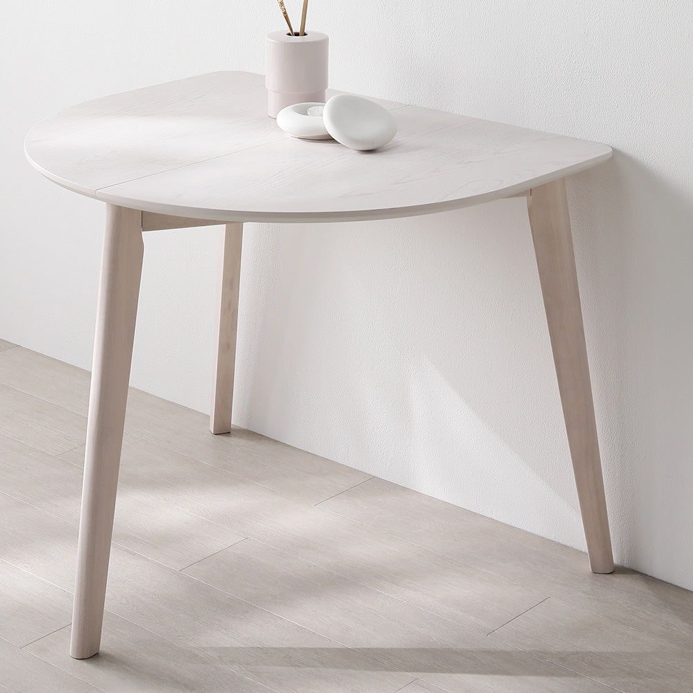 天然木 変形ダイニングテーブル 単品『Litral リトラル』/天然木の