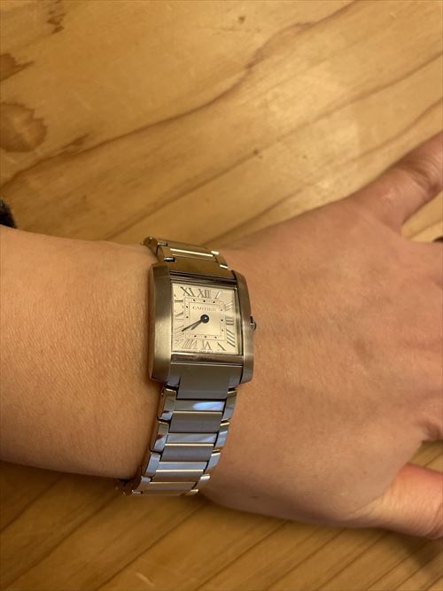 カルティエ タンクフランセーズ SM WSTA0065の購入レビュー（評価