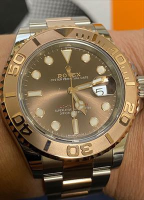 116621 チョコレートブラウン ROLEX（ロレックス） ヨットマスター40