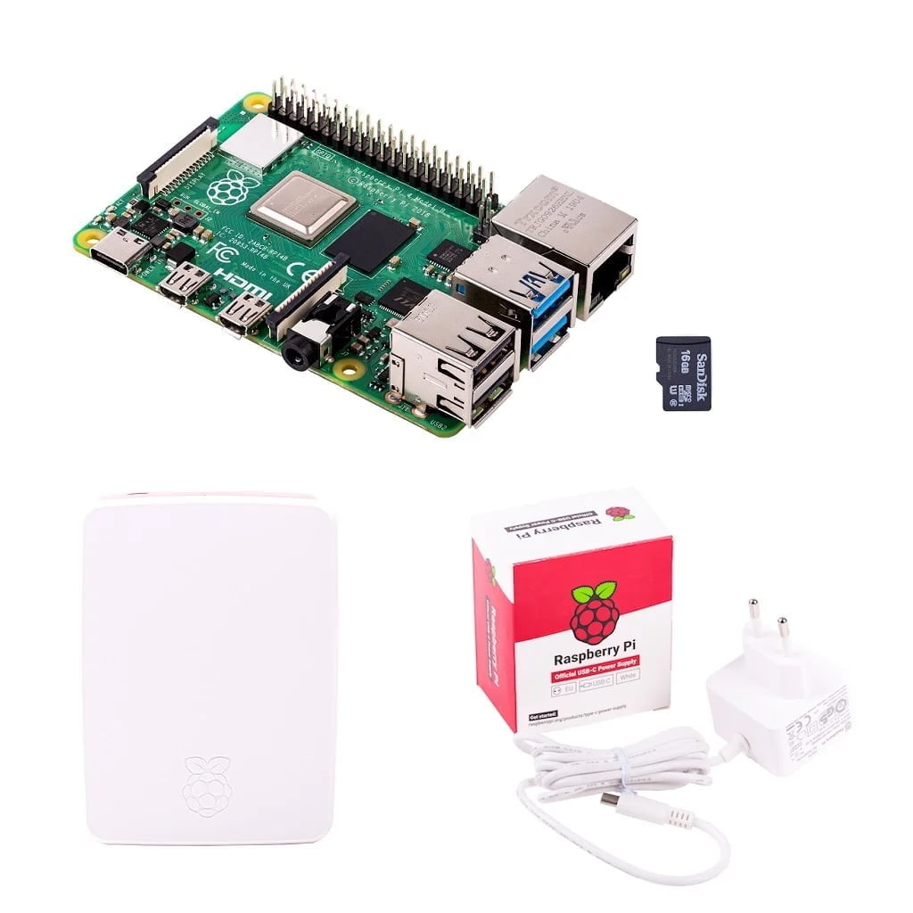 Raspberry Pi 4 Model B Starter Kit • RaspberryPi.dk