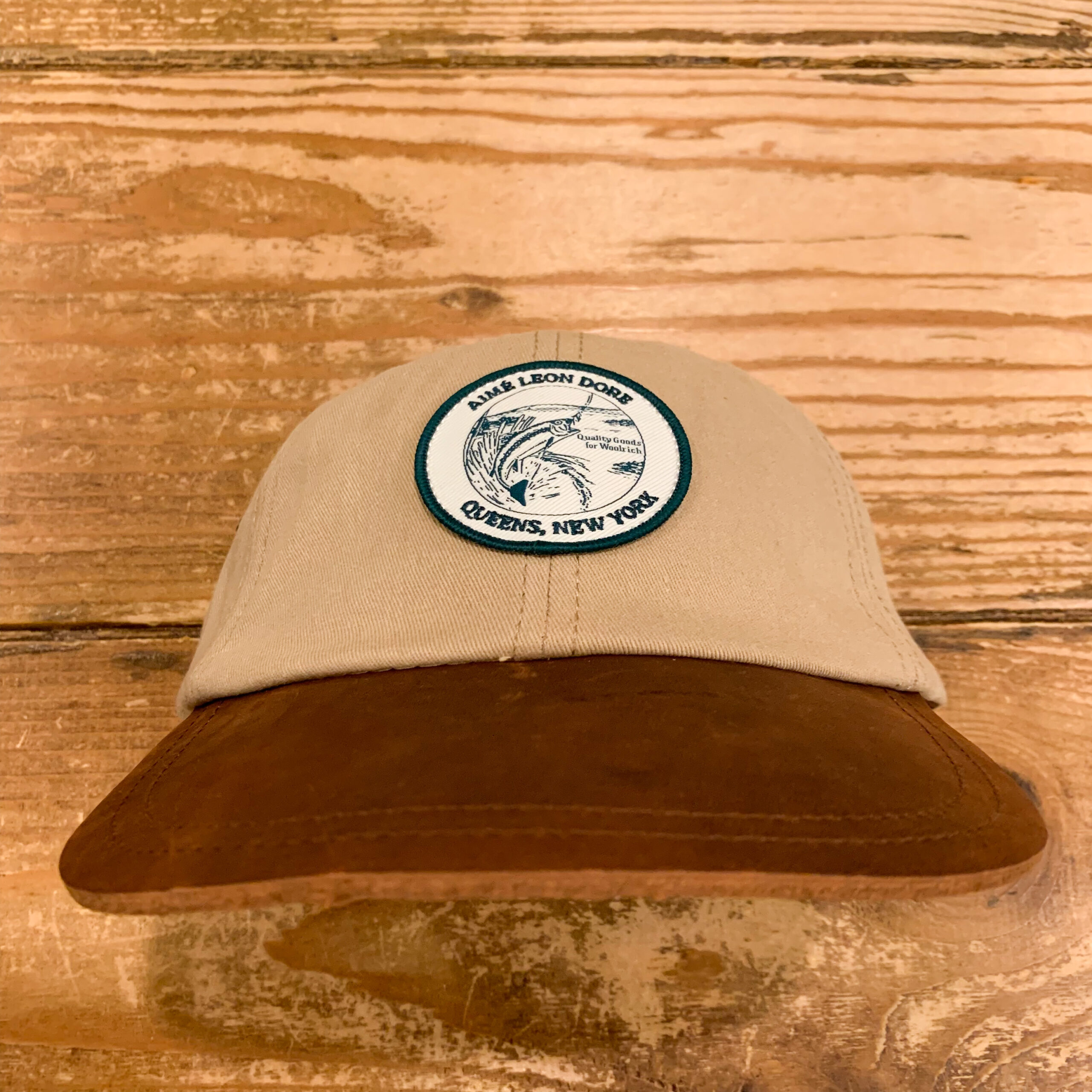 AIME LEON DORE×WOOLRICH//PATCH HAT KHAKI(BRANCH) – RAPTURE