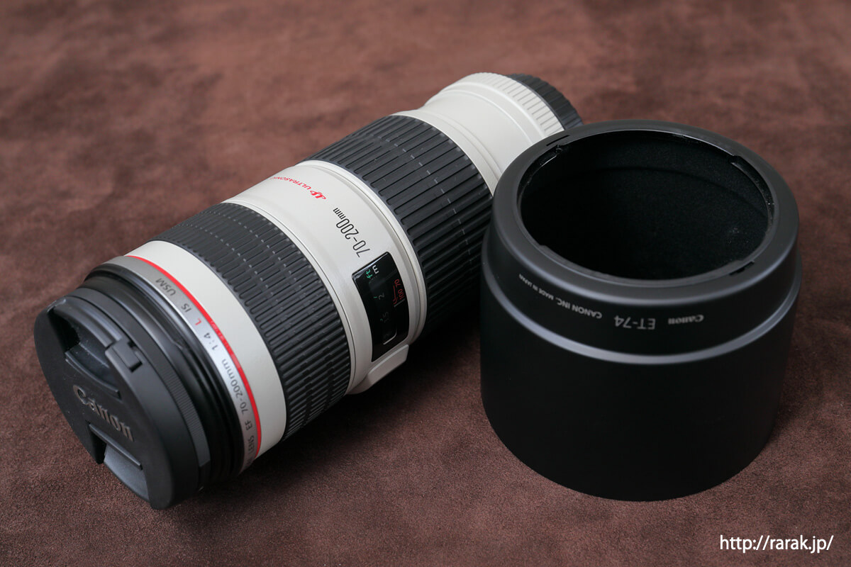 フットワーク重視。キヤノンの望遠ズーム EF70-200mm F4L IS USMと