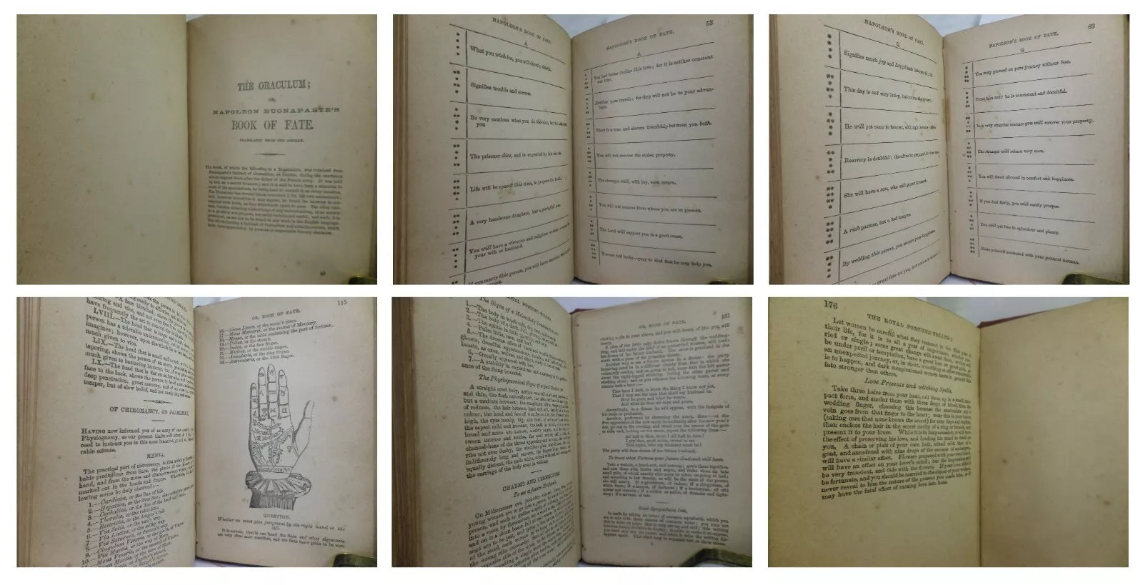 THE IMPERIAL DREAM BOOK - IMPERIAL-ROYAL FORTUNE TELLER - BOOK OF