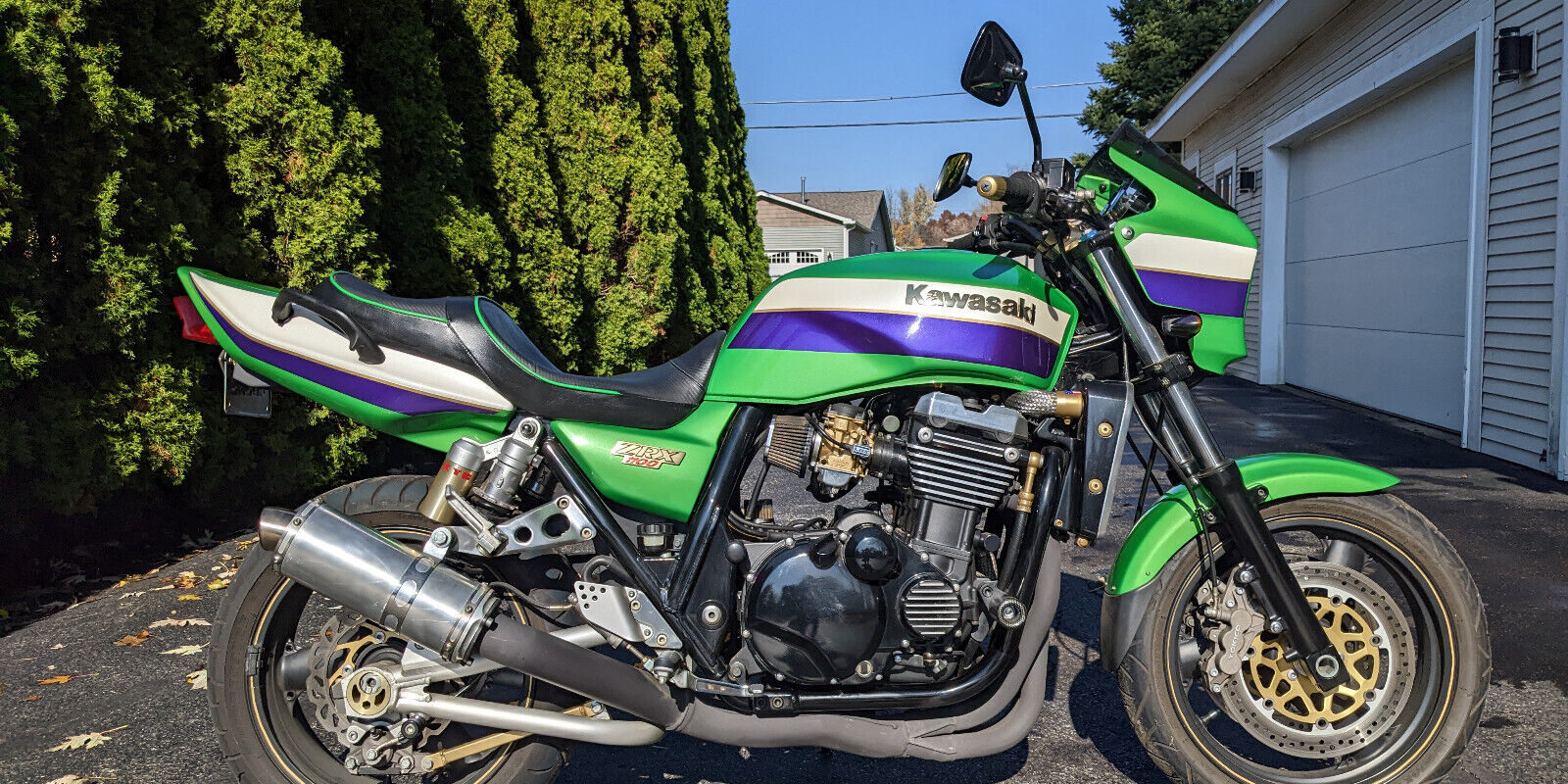 Looks the Part - 1999 Kawasaki ZRX-1100 Eddie Lawson Commemorative