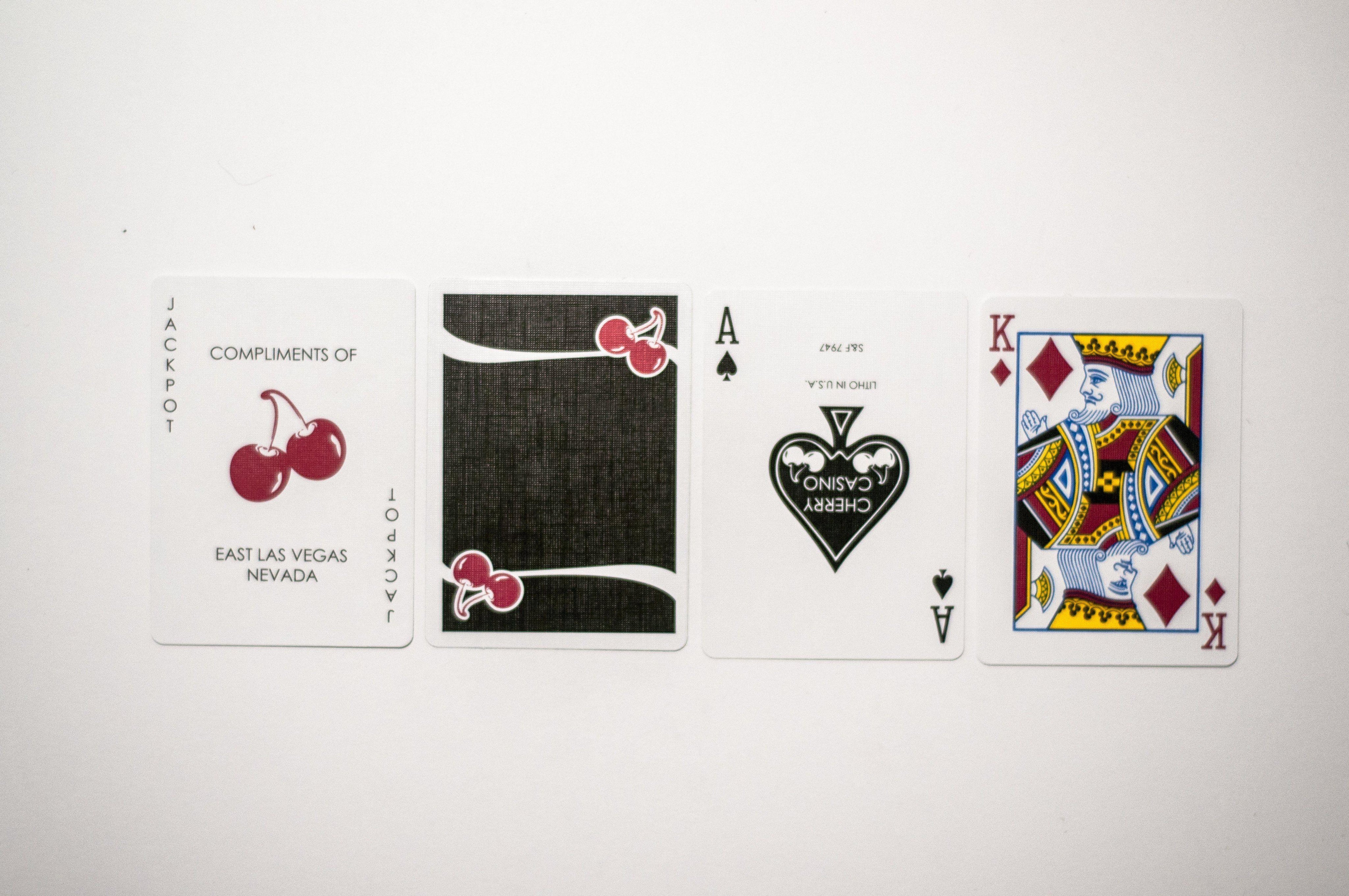 Cherry Casino Black Playing Cards – Rare Playing Cards
