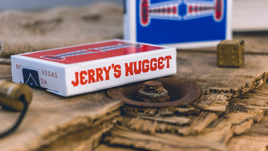Jerry's Nuggets Playing Cards (Red) Modern Feel – Rare Playing Cards
