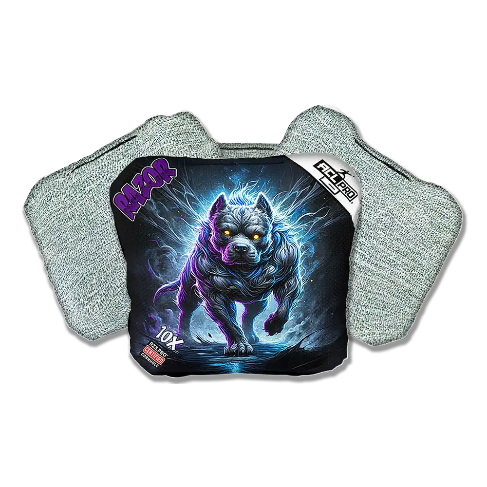 10X PRO | Chainbreaker Purple Series | Razor ACL PRO Cornhole Bags