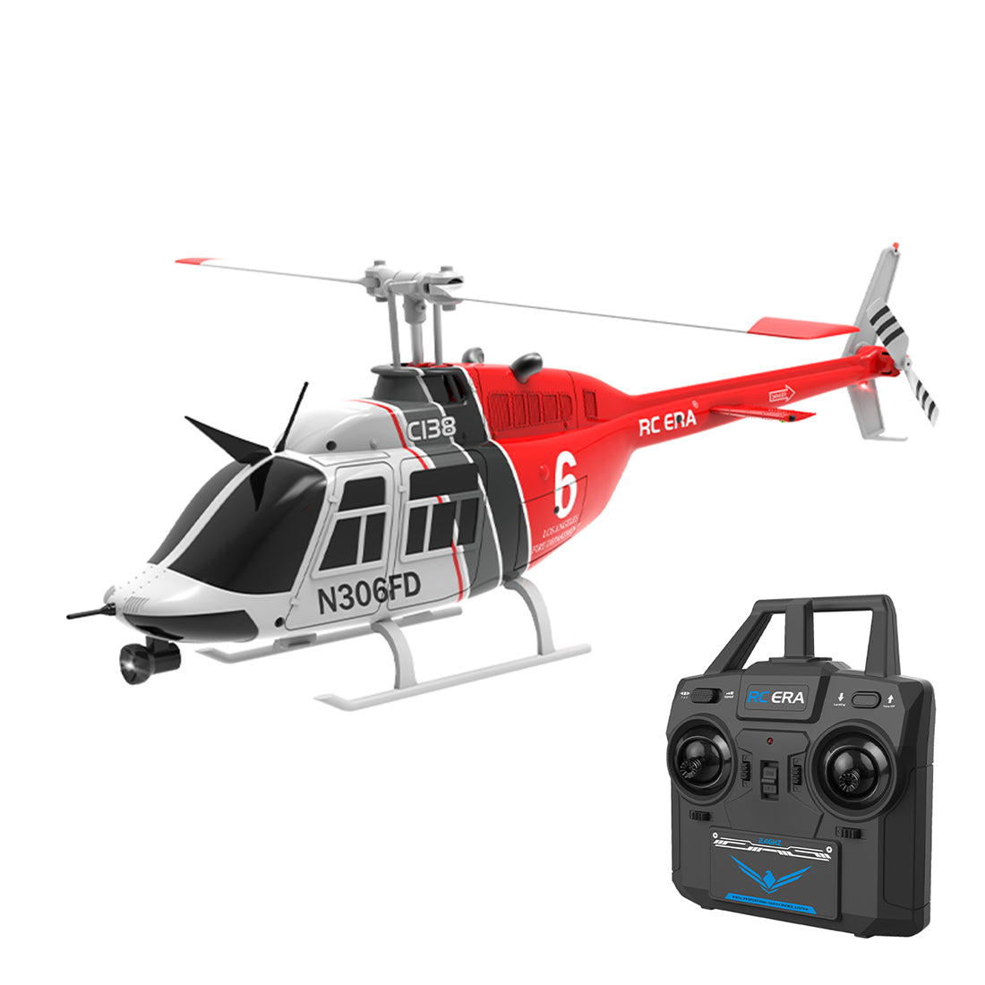 RC ERA C138 Bell 206 Helicopter – 1/33 Scale RC Helicopter – Razordon
