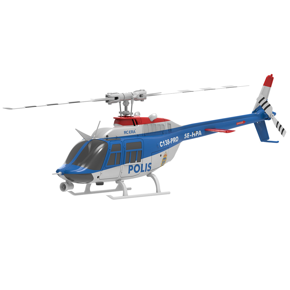 RC ERA C138PRO 1/33 Scale Bell 206 2.4G 6CH Flybarless Single