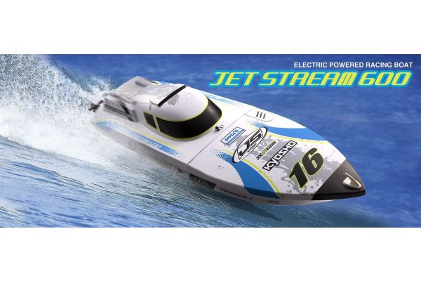 ラジオコントロール電動ボート EP ジェットストリーム 600 カラー