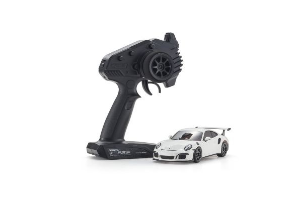 MINI-Z RWD Porsche 911 GT3 RS White Readyset RTR 32321W - KYOSHO RC
