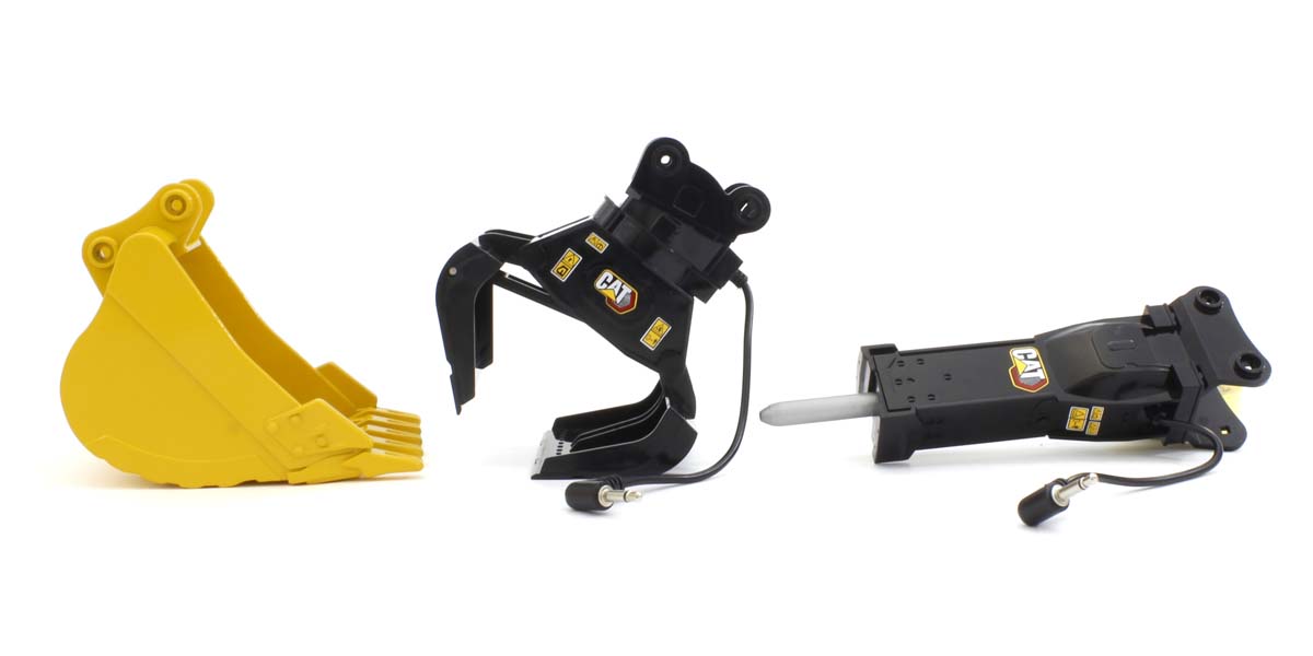 1/16 RC CAT 建機シリーズ 320 Excavator With Grapple and Hammer