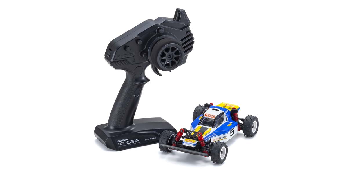 ミニッツバギー レディセット オプティマ ブルー/ホワイト 32094BW