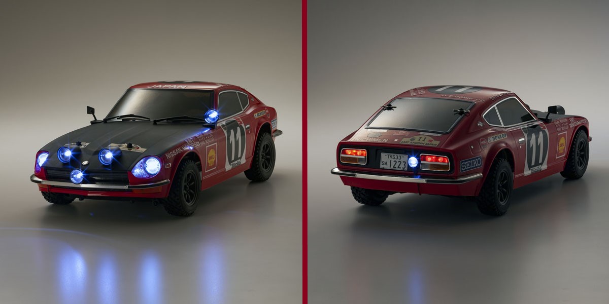 1/10 EP 4WD フェーザーMk2 FZ02-R レディセット 1971 ダットサン 240Z